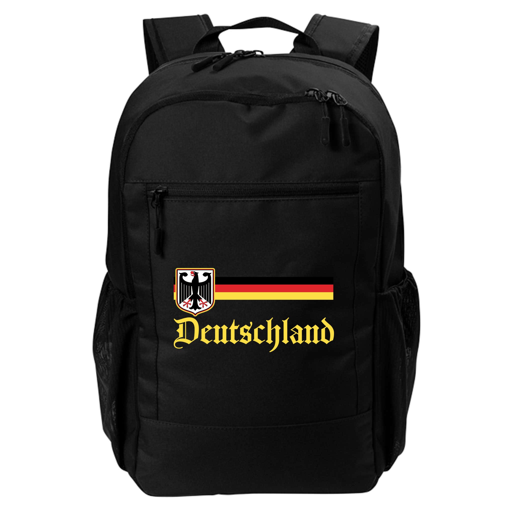 Germany Flag Stripe Logo Backpack