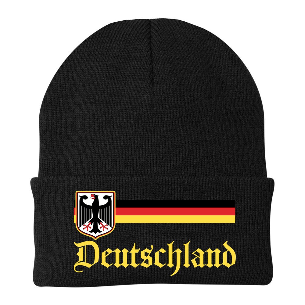 Germany Flag Stripe Logo Beanie