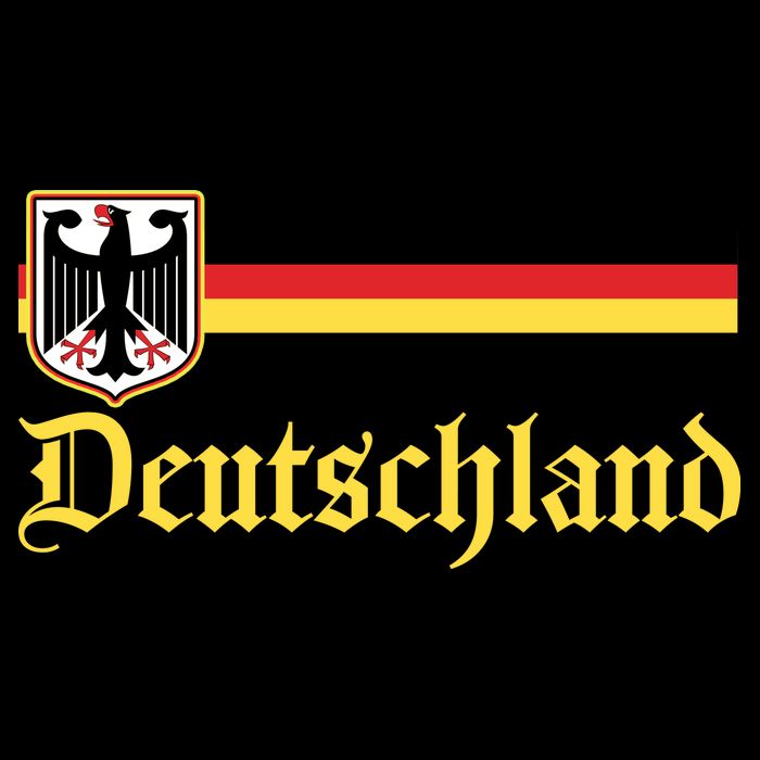 Germany Flag Stripe Logo 16 in Basic Backpack