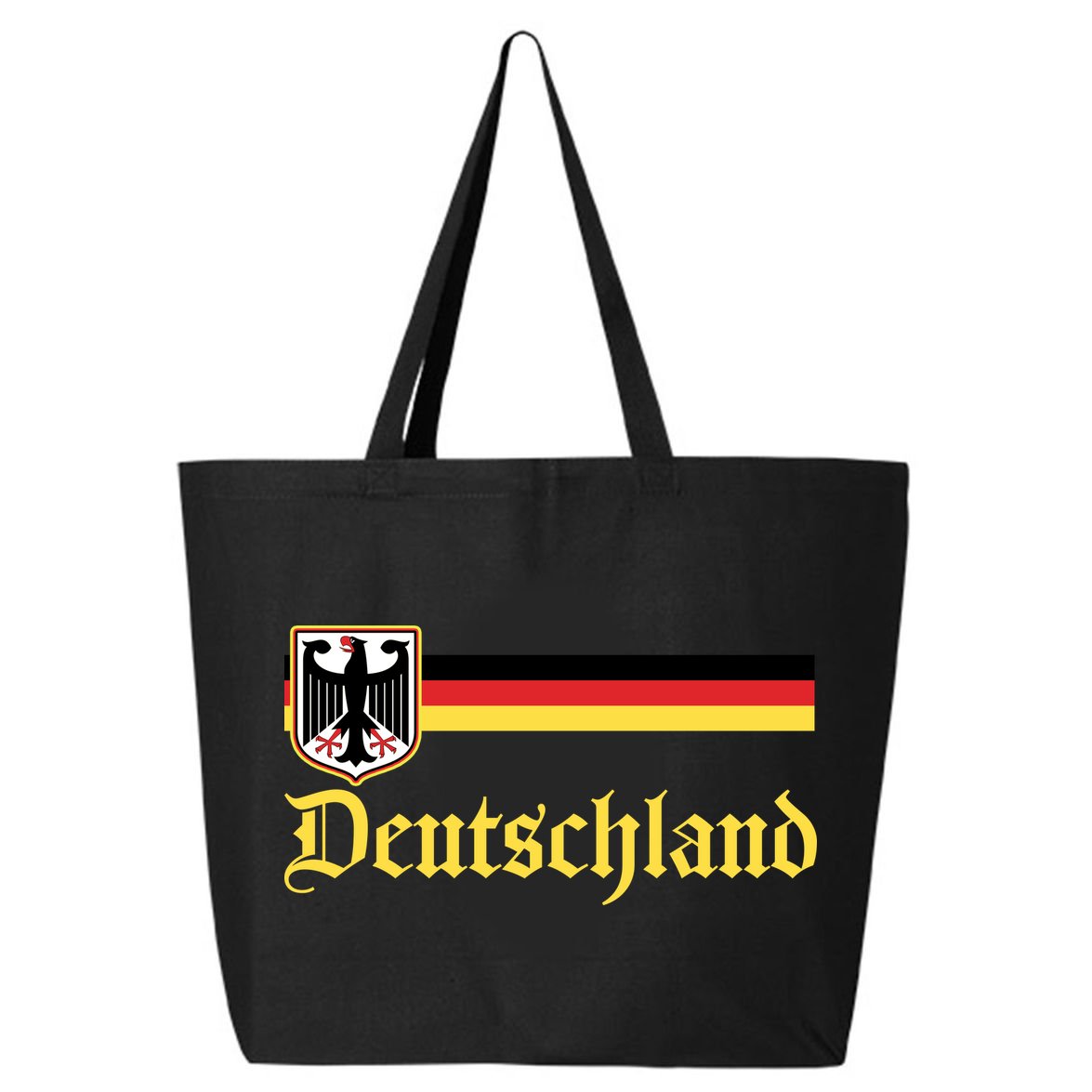 Germany Flag Stripe Logo 25L Jumbo Tote