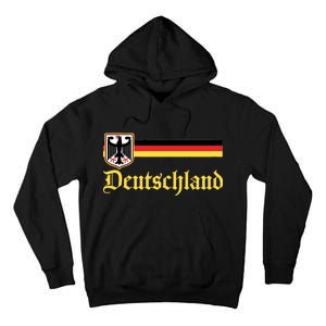 Germany Flag Stripe Logo Tall Hoodie