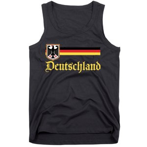 Germany Flag Stripe Logo Tank Top