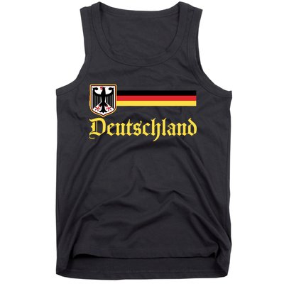Germany Flag Stripe Logo Tank Top