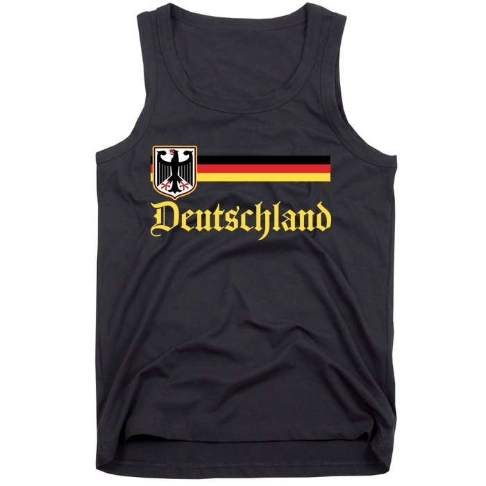 Germany Flag Stripe Logo Tank Top