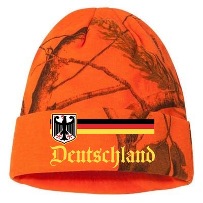 Germany Flag Stripe Logo Kati Licensed 12" Camo Beanie