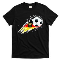 Germany Soccer Insignia Brush Strokes T-Shirt