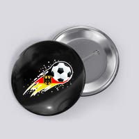 Germany Soccer Insignia Brush Strokes Button