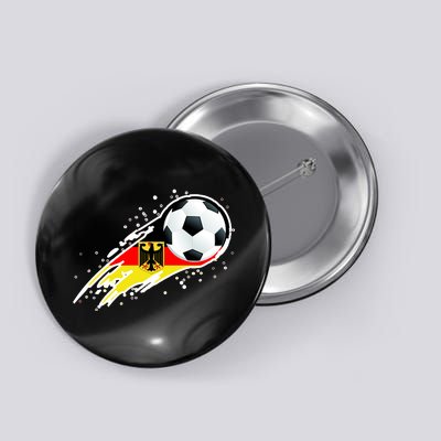 Germany Soccer Insignia Brush Strokes Button