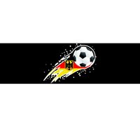 Germany Soccer Insignia Brush Strokes Bumper Sticker