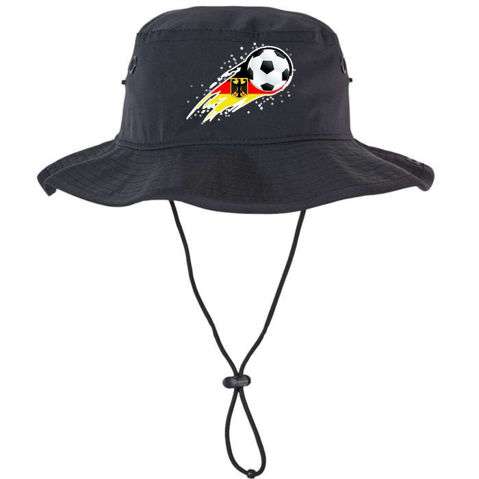 Germany Soccer Insignia Brush Strokes Legacy Cool Fit Booney Bucket Hat