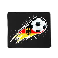 Germany Soccer Insignia Brush Strokes Mousepad