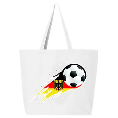 Germany Soccer Insignia Brush Strokes 25L Jumbo Tote