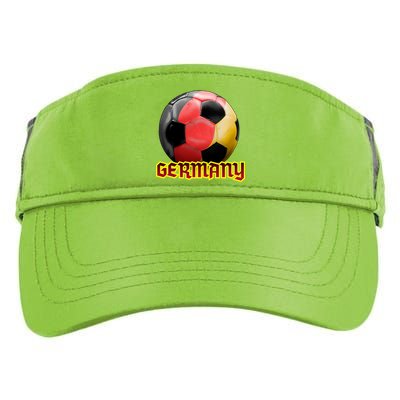 Germany Soccer Logo Adult Drive Performance Visor