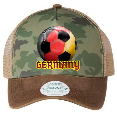 Germany Soccer Logo Legacy Tie Dye Trucker Hat