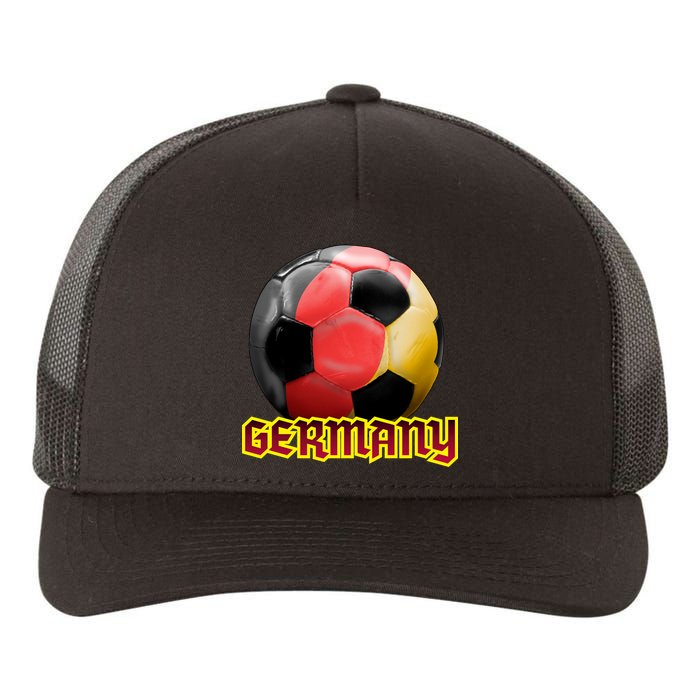 Germany Soccer Logo Yupoong Adult 5-Panel Trucker Hat