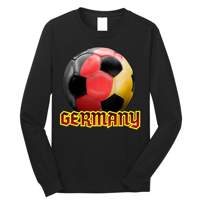 Germany Soccer Logo Long Sleeve Shirt