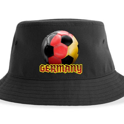 Germany Soccer Logo Sustainable Bucket Hat