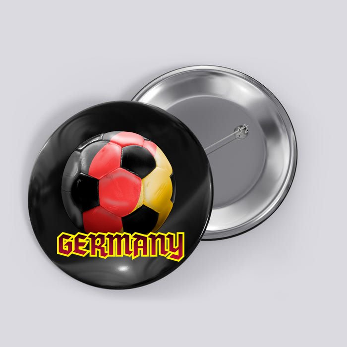 Germany Soccer Logo Button