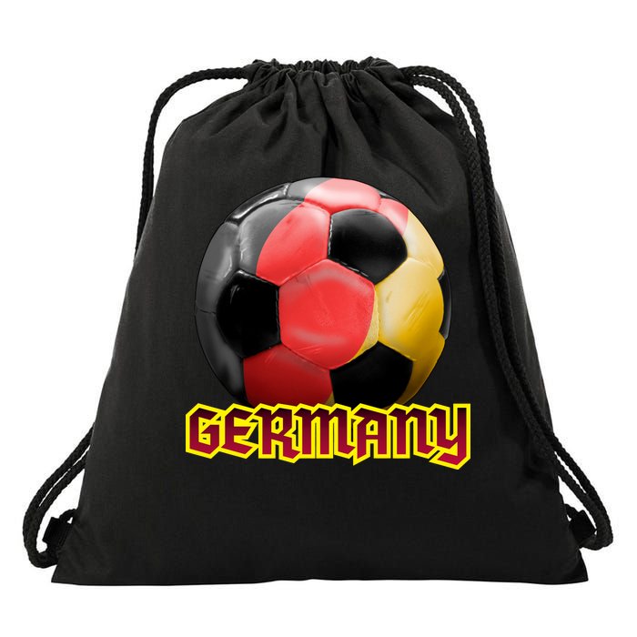 Germany Soccer Logo Drawstring Bag