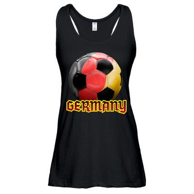Germany Soccer Logo Ladies Essential Flowy Tank