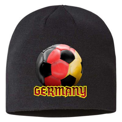 Germany Soccer Logo Sustainable Beanie