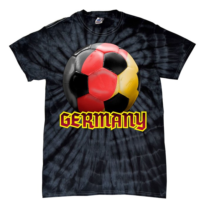 Germany Soccer Logo Tie-Dye T-Shirt