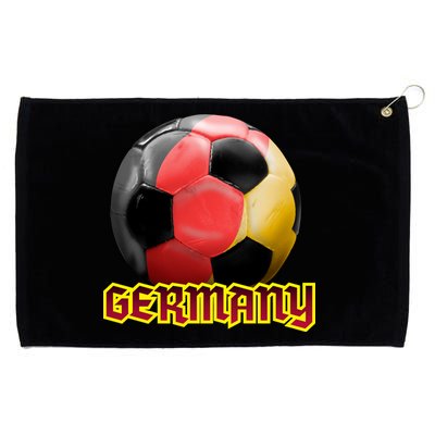 Germany Soccer Logo Grommeted Golf Towel