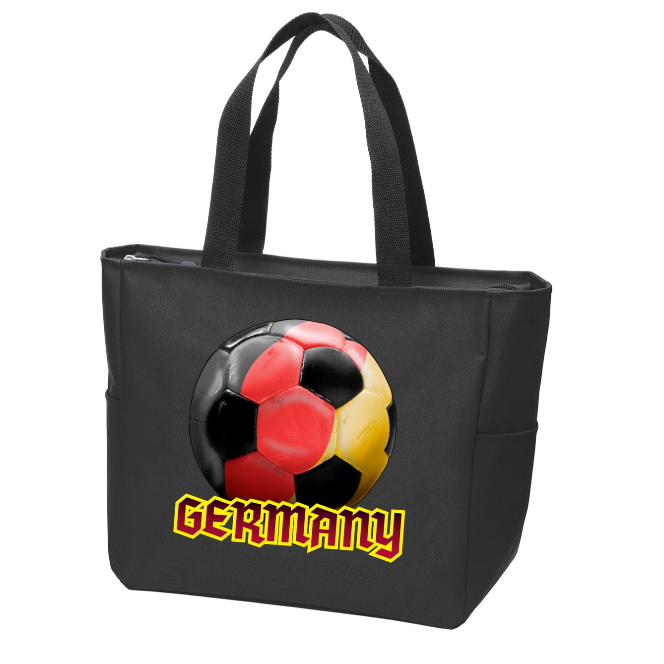 Germany Soccer Logo Zip Tote Bag