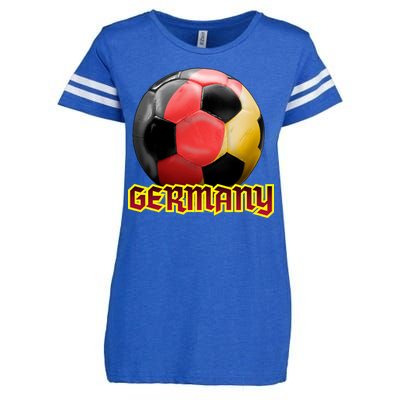 Germany Soccer Logo Enza Ladies Jersey Football T-Shirt