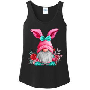 Gnome Easter Spring Gnomes Egg Hunting Ladies Essential Tank