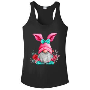 Gnome Easter Spring Gnomes Egg Hunting Ladies PosiCharge Competitor Racerback Tank