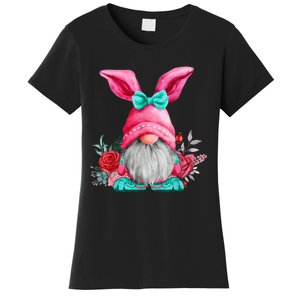 Gnome Easter Spring Gnomes Egg Hunting Women's T-Shirt