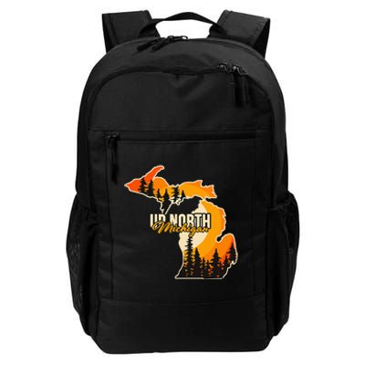 Go Explore State Of Michigan Apparel Up North Hiking Daily Commute Backpack