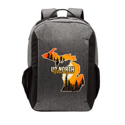 Go Explore State Of Michigan Apparel Up North Hiking Vector Backpack