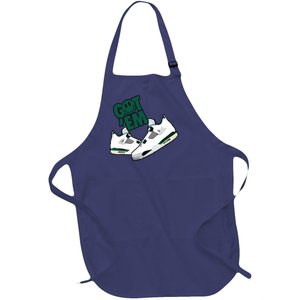 Got Em Smile Matching Oxidized Green 4s Full-Length Apron With Pockets