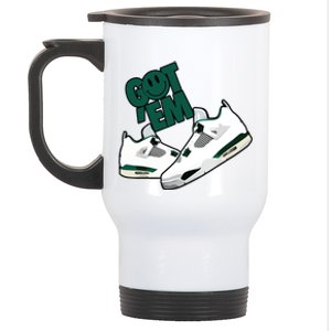 Got Em Smile Matching Oxidized Green 4s Stainless Steel Travel Mug