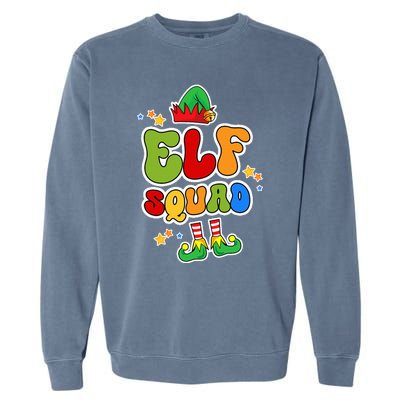 Groovy Elf Squad Garment-Dyed Sweatshirt