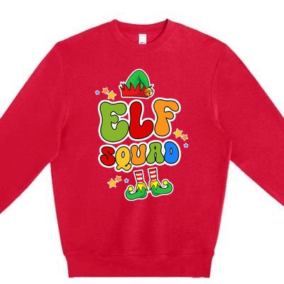 Groovy Elf Squad Premium Crewneck Sweatshirt