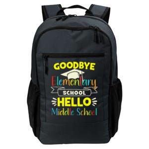 Goodbye Elementary School Graduation To Middle School Daily Commute Backpack