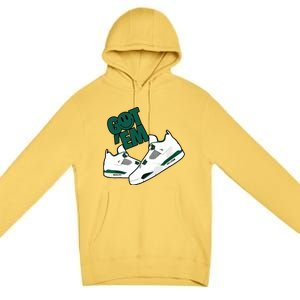 Got Em Smile Matching Oxidized Green 4s Premium Pullover Hoodie