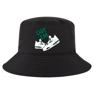 Got Em Smile Matching Oxidized Green 4s Cool Comfort Performance Bucket Hat