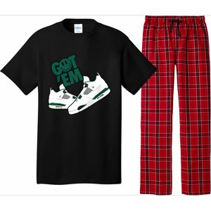 Got Em Smile Matching Oxidized Green 4s Pajama Set