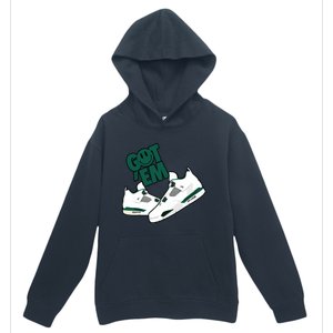 Got Em Smile Matching Oxidized Green 4s Urban Pullover Hoodie