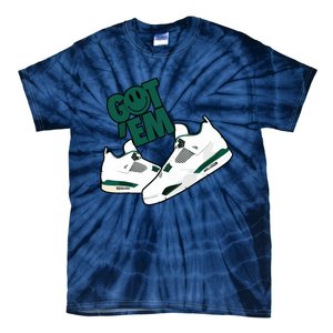 Got Em Smile Matching Oxidized Green 4s Tie-Dye T-Shirt