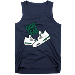 Got Em Smile Matching Oxidized Green 4s Tank Top