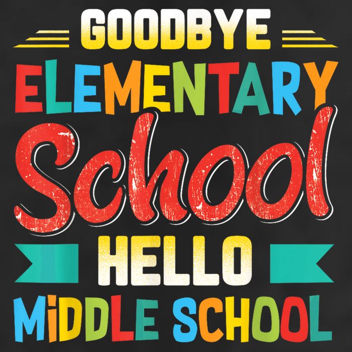 Goodbye Elementary School Hello Middle School Last Day Tumbler