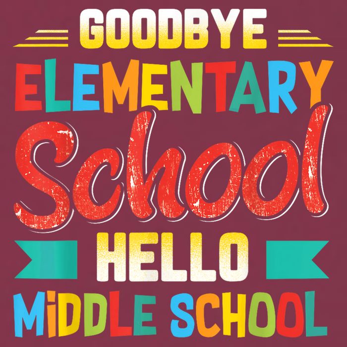 Goodbye Elementary School Hello Middle School Last Day 16oz Travel Tumbler