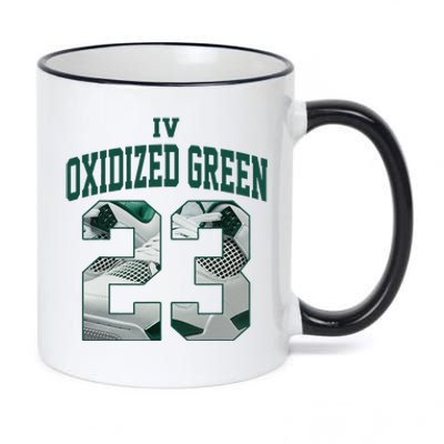 Got Em Streetwear Matching Oxidized Green 4s 11oz Black Color Changing Mug