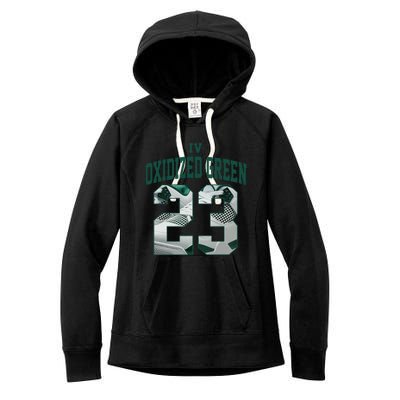 Got Em Streetwear Matching Oxidized Green 4s Women's Fleece Hoodie