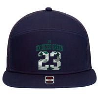 Got Em Streetwear Matching Oxidized Green 4s 7 Panel Mesh Trucker Snapback Hat